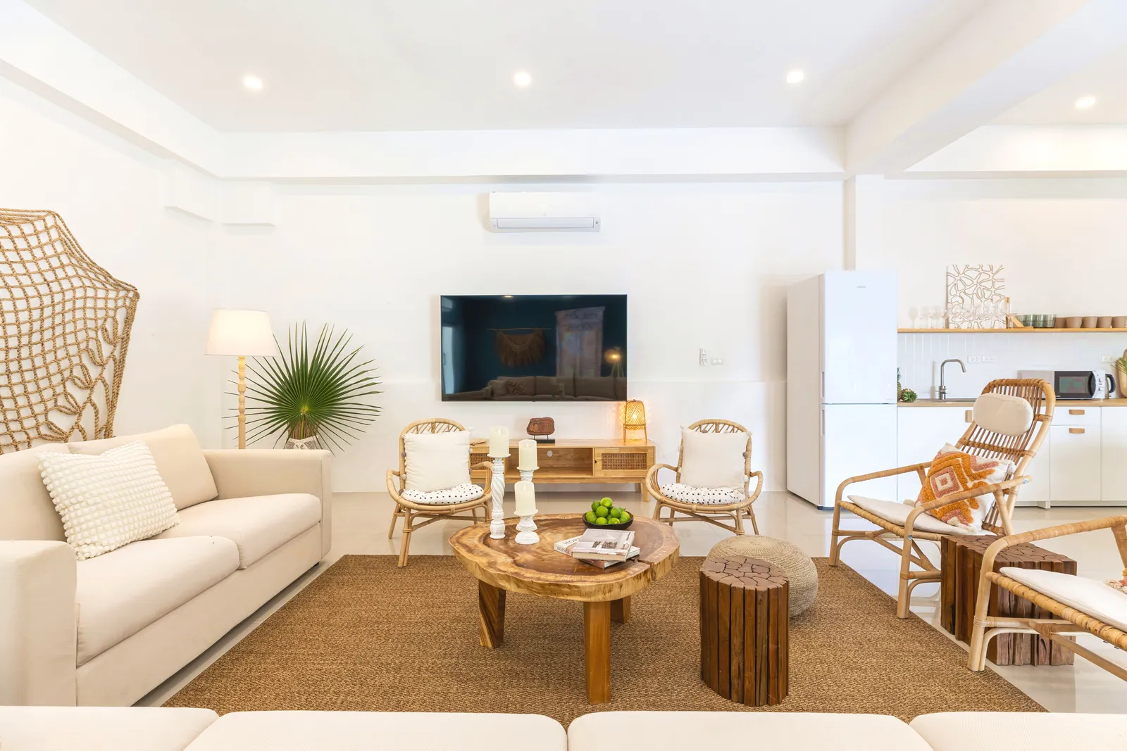 Living Room at Chaweng Boutique Private Pool Villa